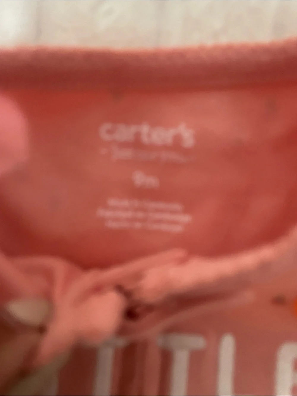 Carter's jumper for baby two piece